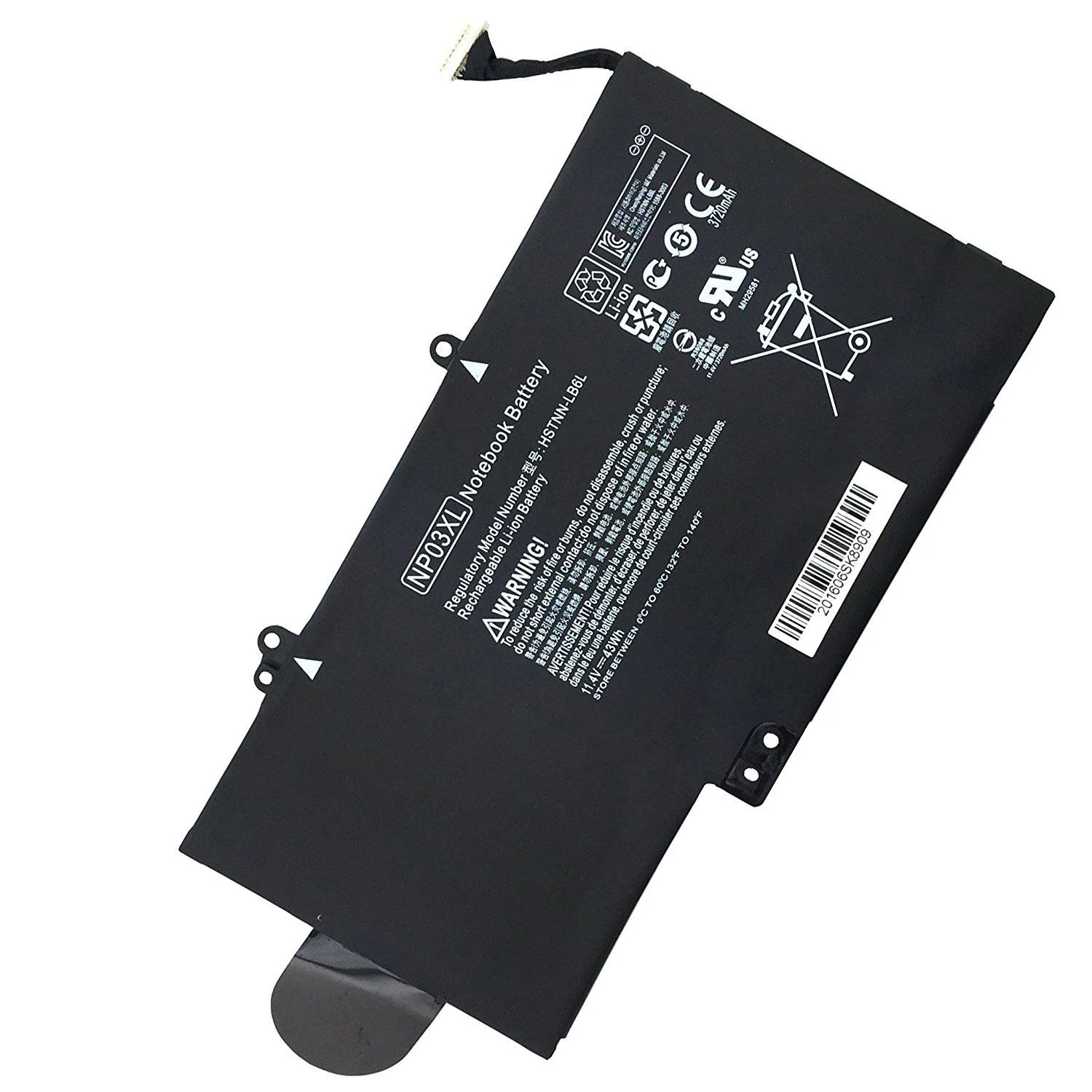 Ảnh tin Pin laptop Pavilion x360 13-a000, 13-a010DX, 15-u000 series – NP03XL (3 cell)