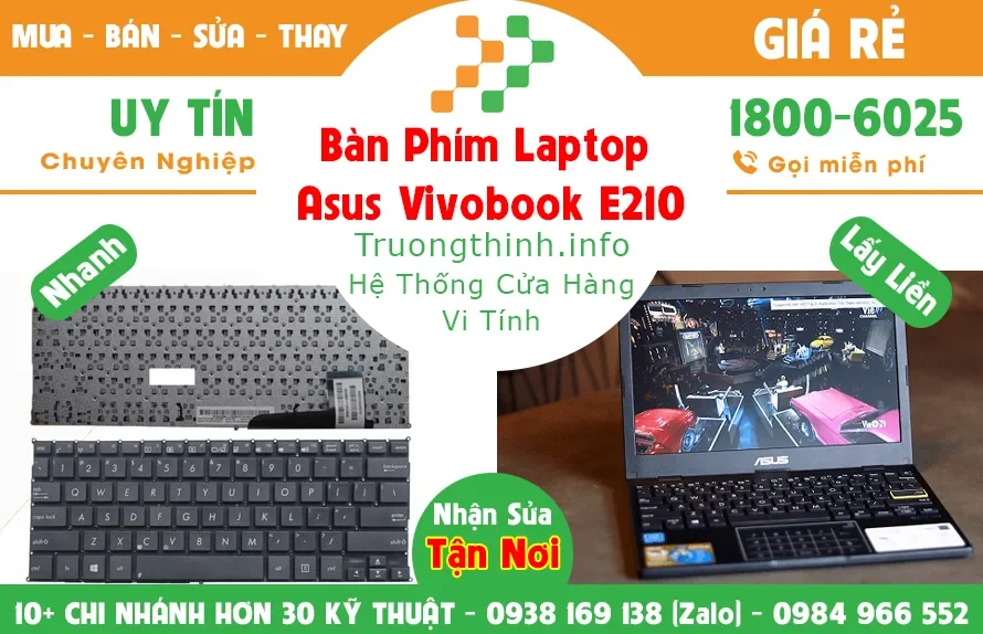 Ảnh tin Bàn Phím Laptop Asus Vivobook E210