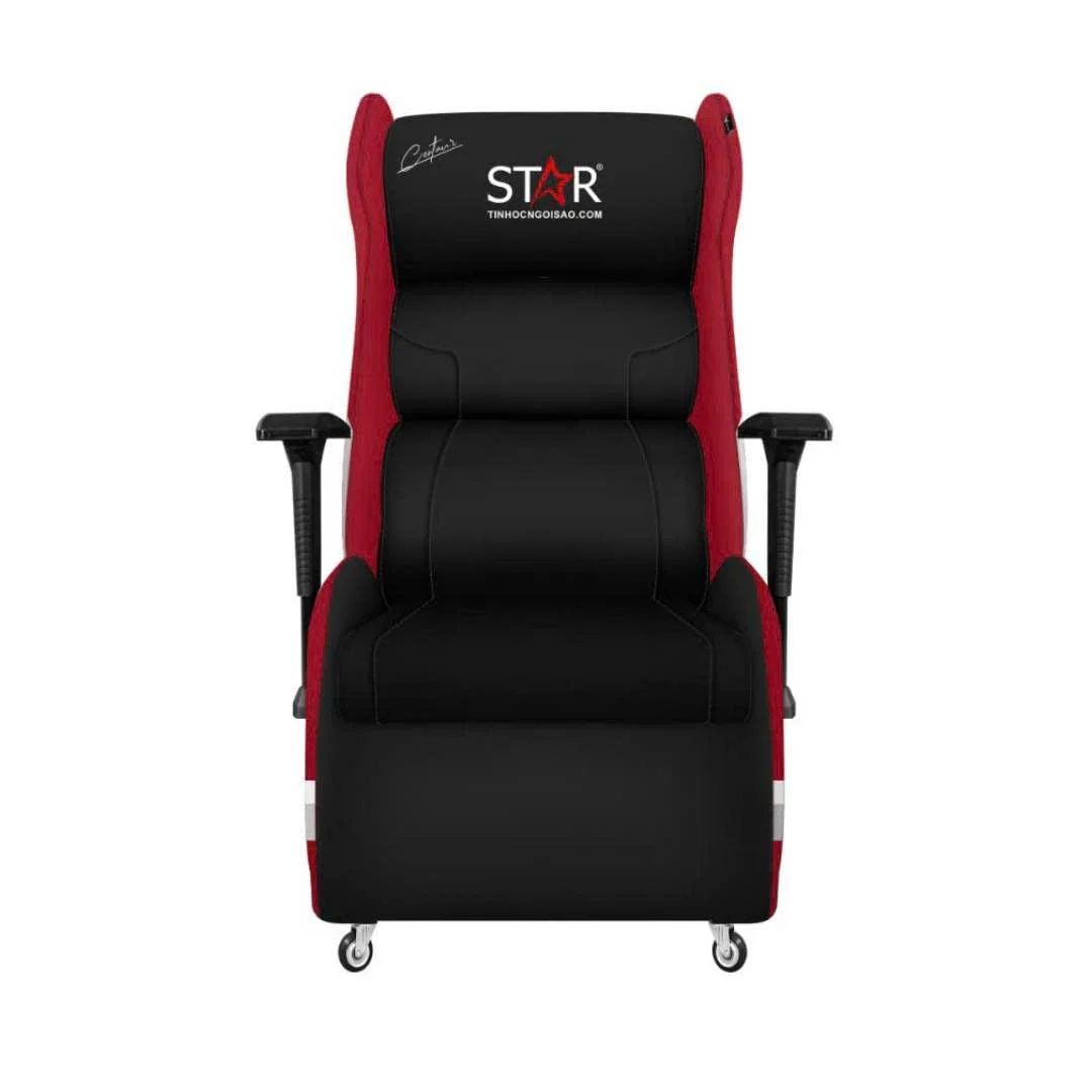 Ảnh tin Ghế Sofa Gaming Centaur Reboot, Logo STAR | Đen, 150kg, Chân xoay, Da PU