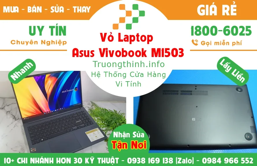 Ảnh tin Vỏ Laptop Asus Vivobook M1503
