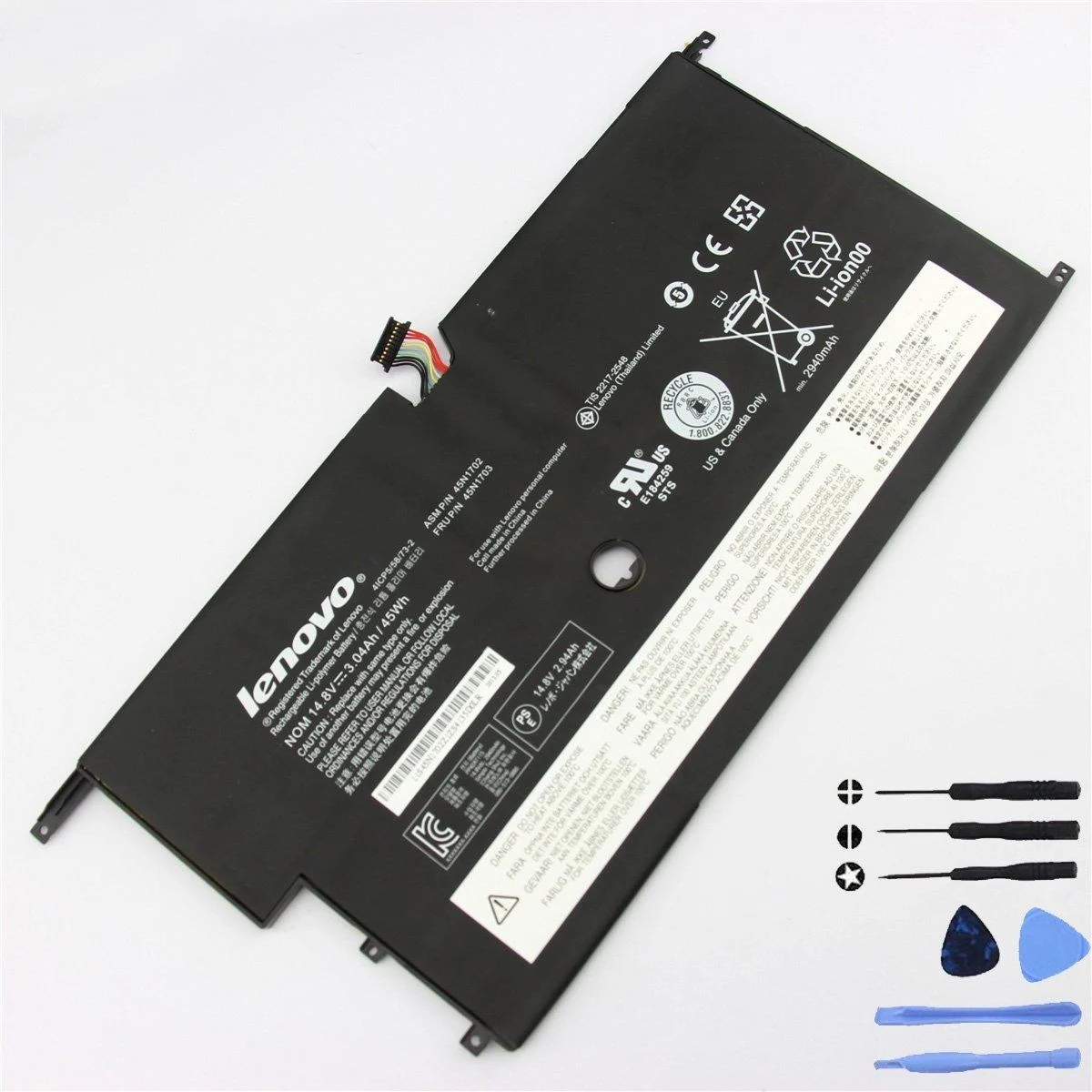 Ảnh tin Pin laptop Lenovo ThinkPad X1 Carbon Gen 2, Gen 3 – 45N1700, 45N1701 (4 cell)