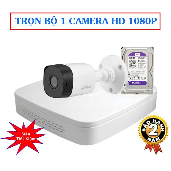 Ảnh tin Lắp Đặt Trọn bộ 1 Camera Full HD 1080P - Giá Rẻ Chính Hãng