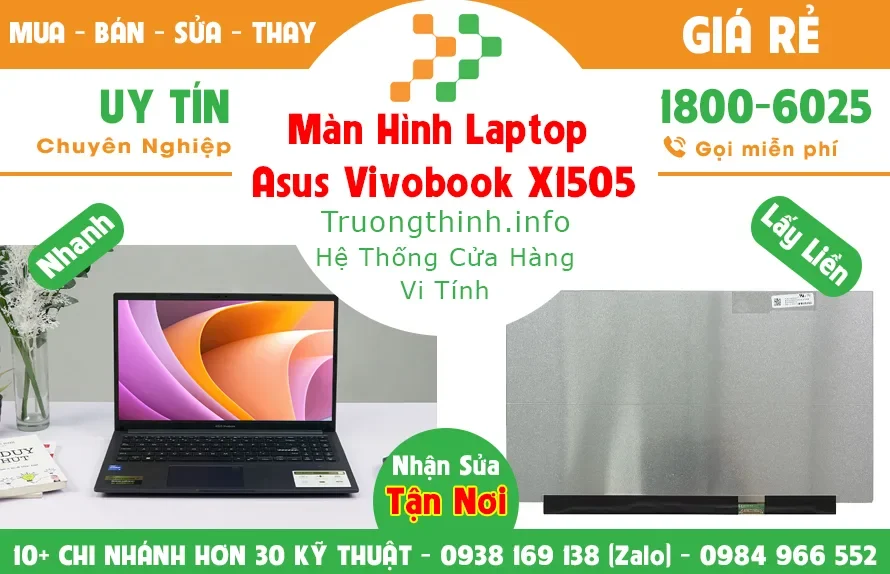 Ảnh tin Màn Hình Laptop Asus Vivobook X1505