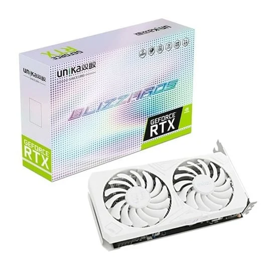 Ảnh tin Card màn hình NVIDIA GeForce RTX 2060 Unika Blizzard | 6GB GDDR6, 1920 CUDA, 500W