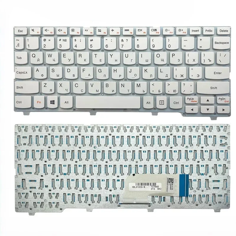 Ảnh tin Bàn phím laptop Lenovo Ideapad 100S-11IBY trắng