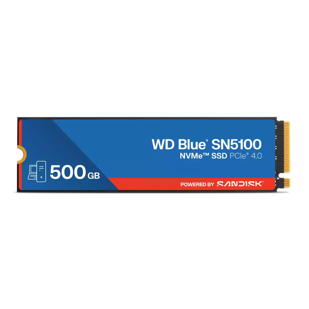Ảnh tin Ổ cứng SSD Western Digital Blue SN5100 500GB | PCIe Gen4 x4 NVMe, M.2 2280 (WDS500G5B0E)
