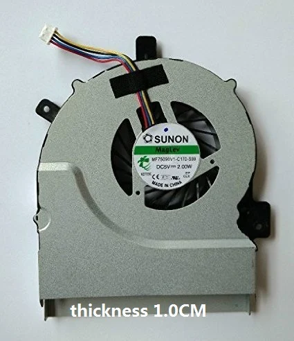 Ảnh tin Quạt laptop Asus K55VD K55V K55 R500 – Quạt mập mỏng loại to series K55VD