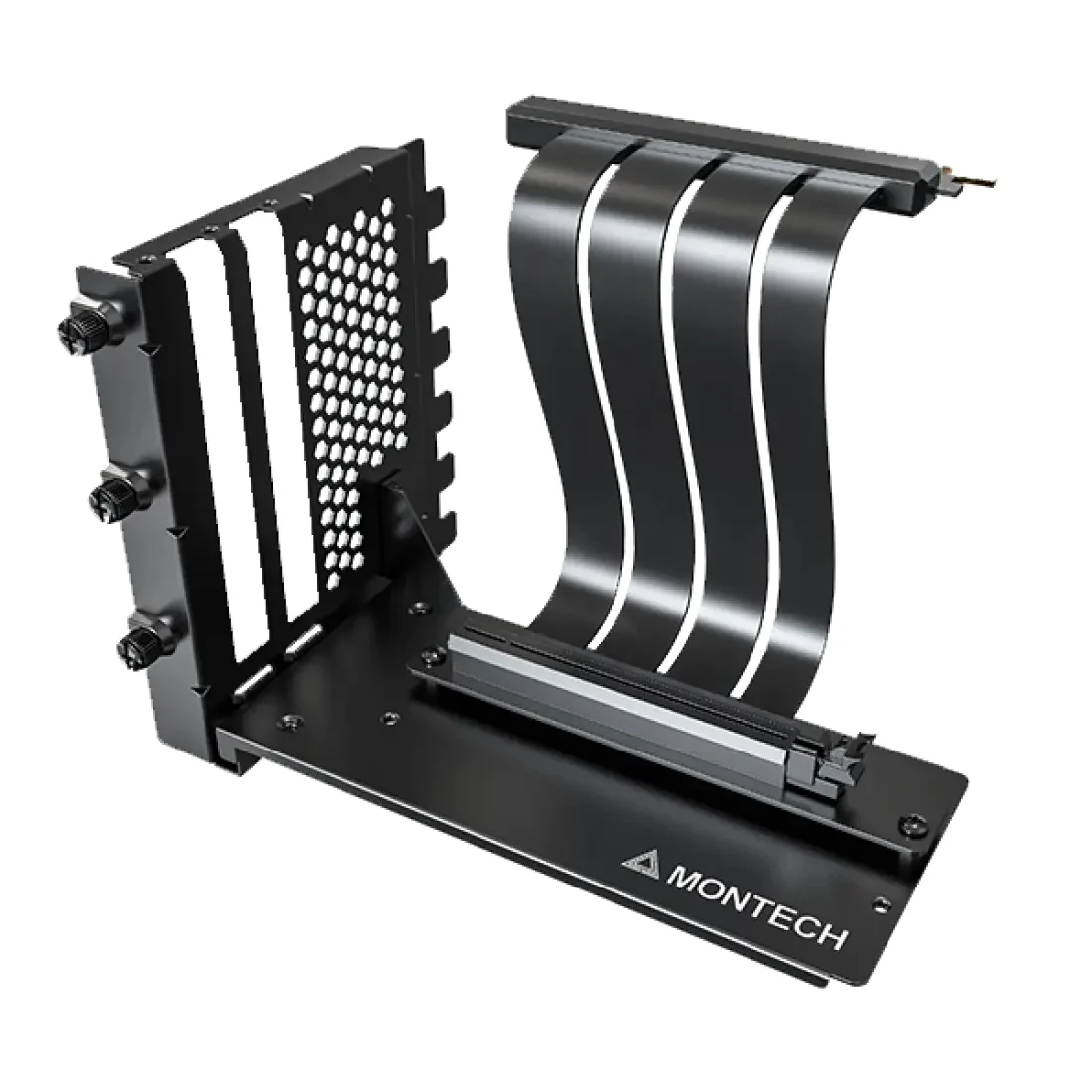 Ảnh tin Khung Dựng VGA Montech VGM 2 (Kèm Riser Pcie 4.0) - Đen