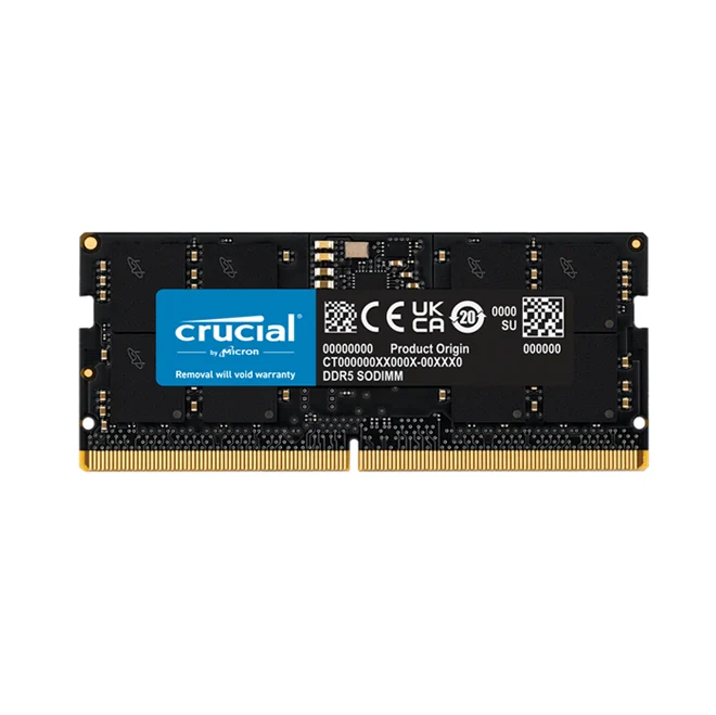 Ảnh tin RAM Laptop Crucial 32GB DDR5 | (1x32GB), 4800MHz CT32G48C40S5