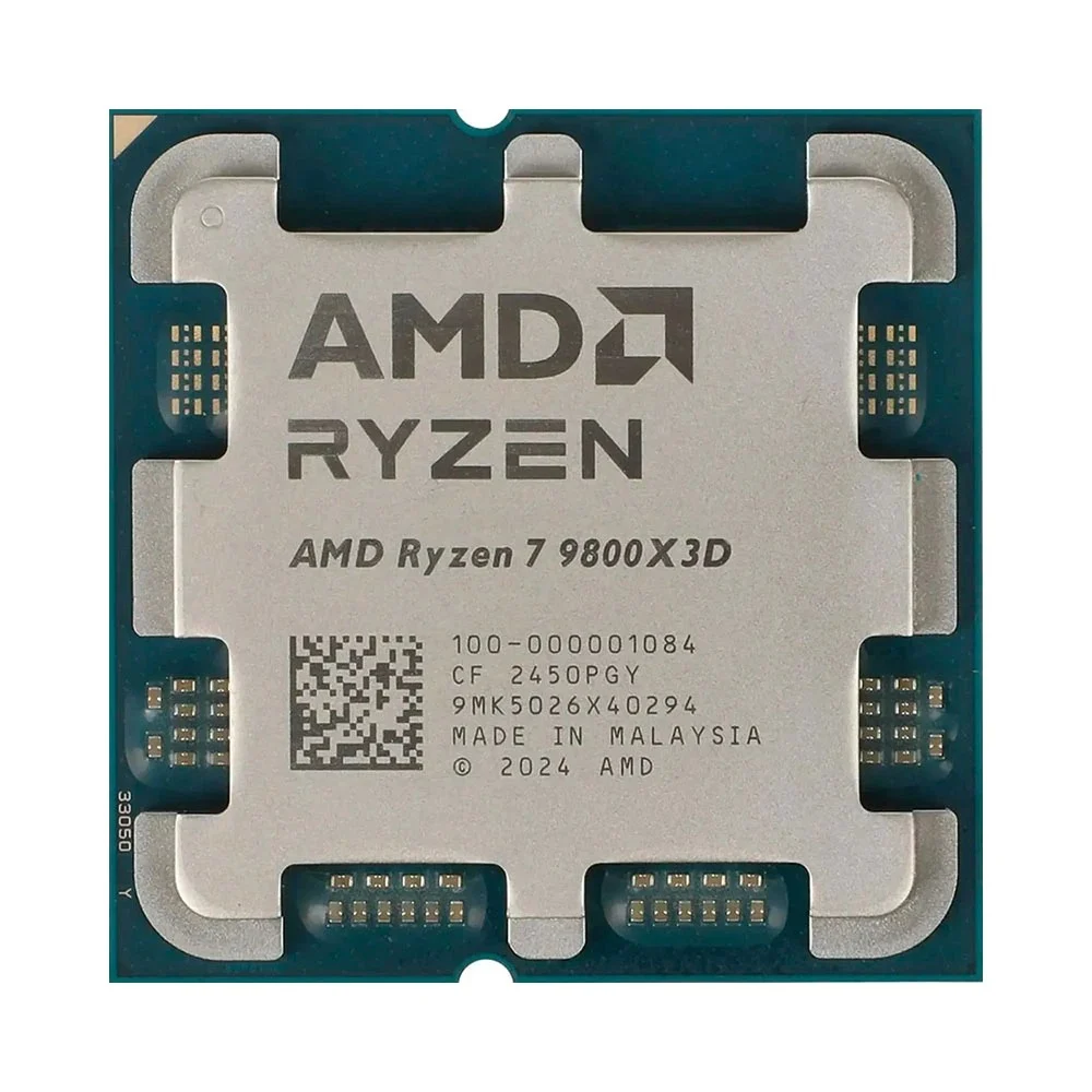 Ảnh tin CPU AMD Ryzen 7 9800X3D Tray - Nobox | AM5, 8 nhân/16 luồng, Max 5.2 GHz