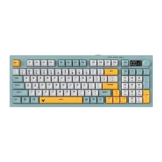 Ảnh tin Bàn Phím Giả Cơ Không Dây VSP VK95 Plus | 3 Mode, Min-White-Yellow (KM04-VK95PL0164)