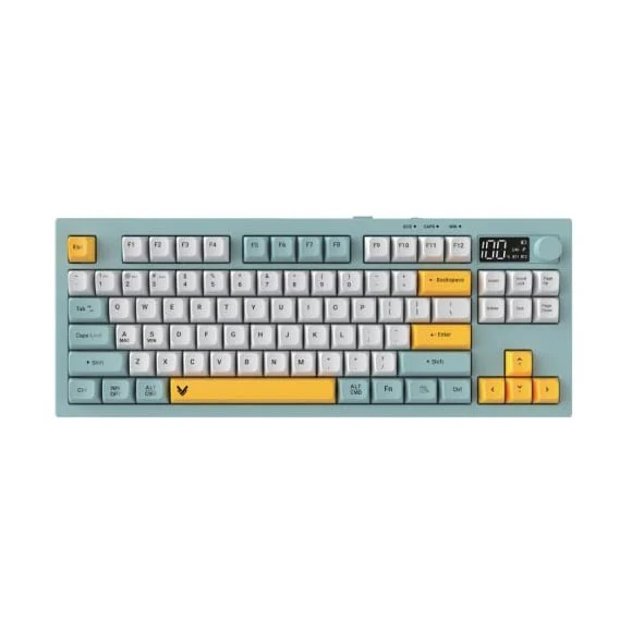 Ảnh tin Bàn Phím Giả Cơ Không Dây VSP VK84 Plus| 3 Mode, Min-White-Yellow (KM04-VK84PL0164)