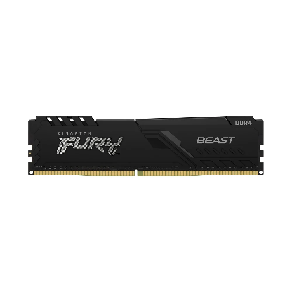 Ảnh tin RAM PC Kingston Fury Beast 8GB DDR4 Black | (1x8GB), 3200MHz, Intel/AMD KF432C16BB/8WP