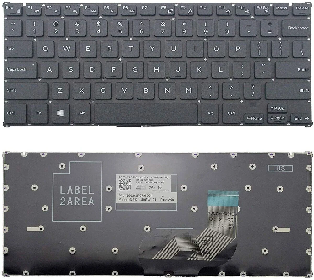 Ảnh tin Bàn phím laptop Dell Inspiron 11-3000 3162, 3164, 3168, 3169, 3179
