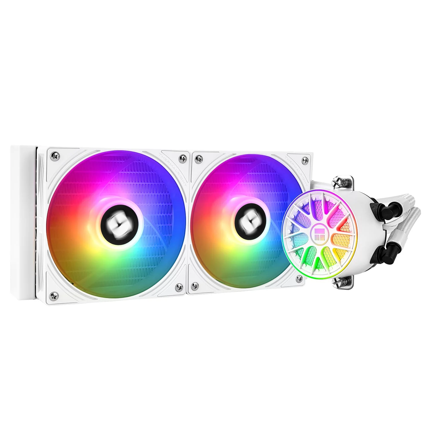 Ảnh tin Tản nhiệt nước Thermalright Aqua Elite V6 240 White | ARGB, Trắng