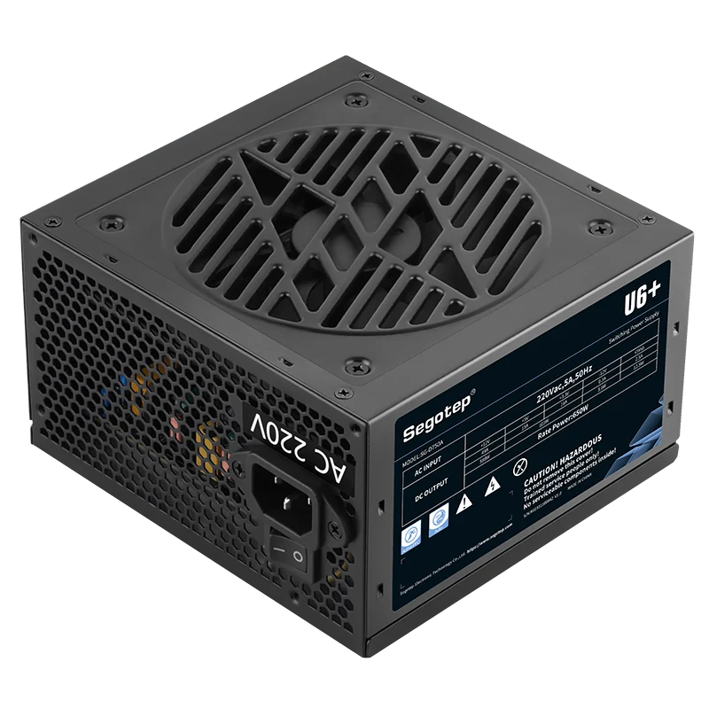Ảnh tin Nguồn máy tính Segotep U6+ 650W SG-D750A - Đen | Non Modular, ATX