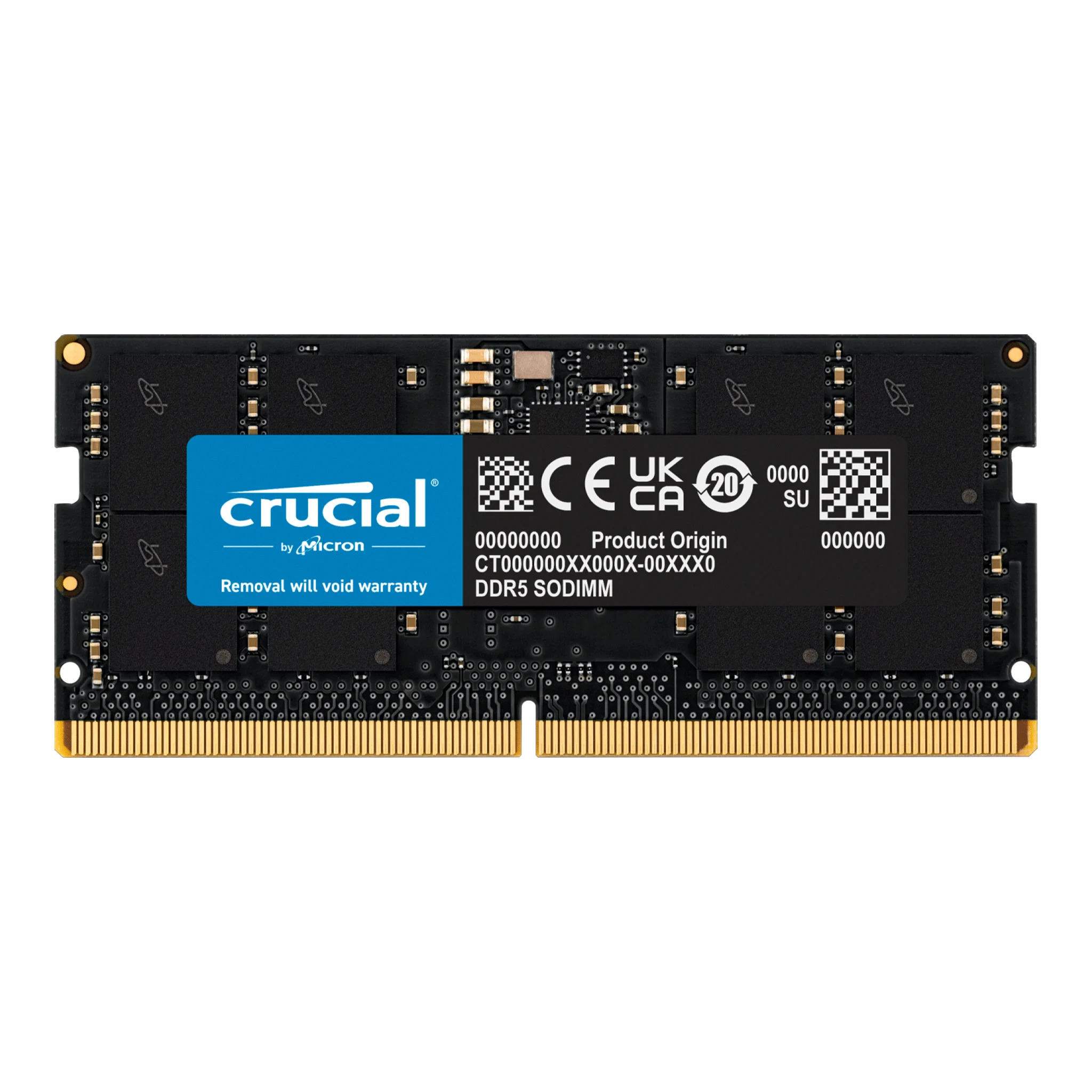 Ảnh tin RAM Laptop Crucial 8GB DDR5 | (1x8GB), 5600MHz CT8G56C46S5
