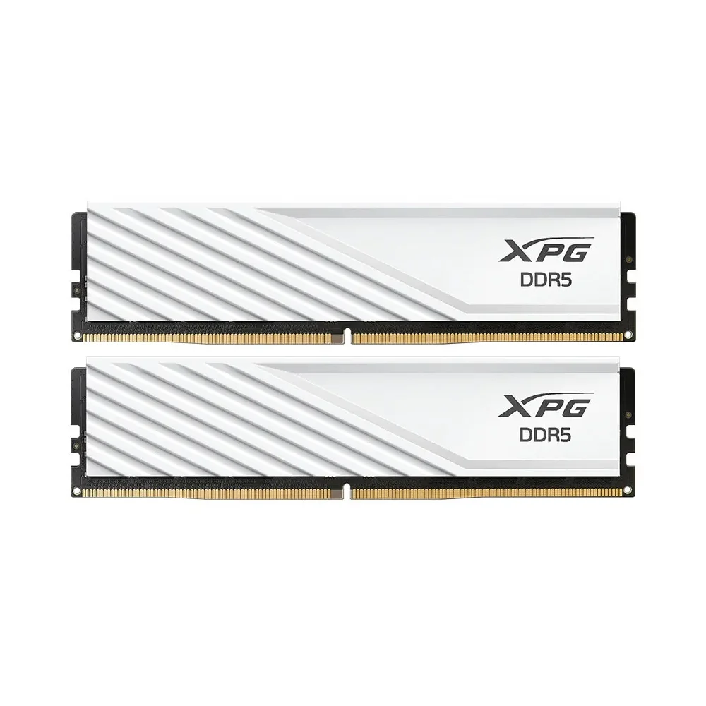Ảnh tin RAM PC XPG Lancer Blade 32GB DDR5 White | (2x16GB), 6000MHz, Intel/AMD