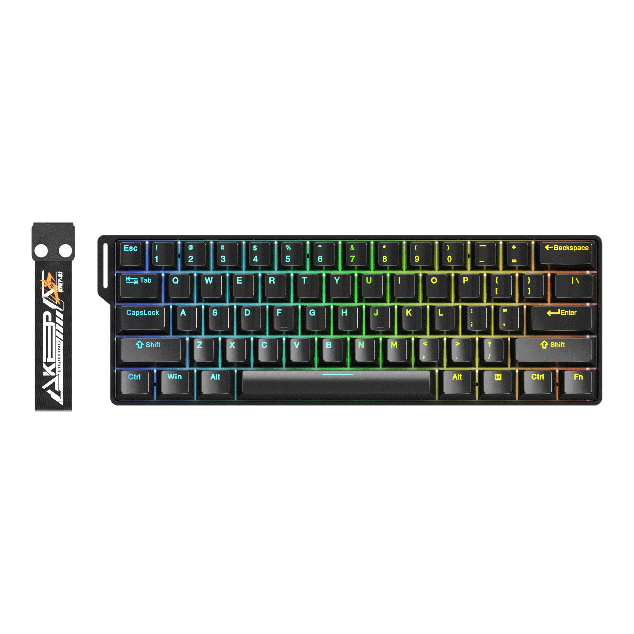 Ảnh tin Bàn phím gaming Dare-U EK60 | Rapid Trigger, Có dây, YULONG / FIRE Magnetic Switch, RGB, Đen