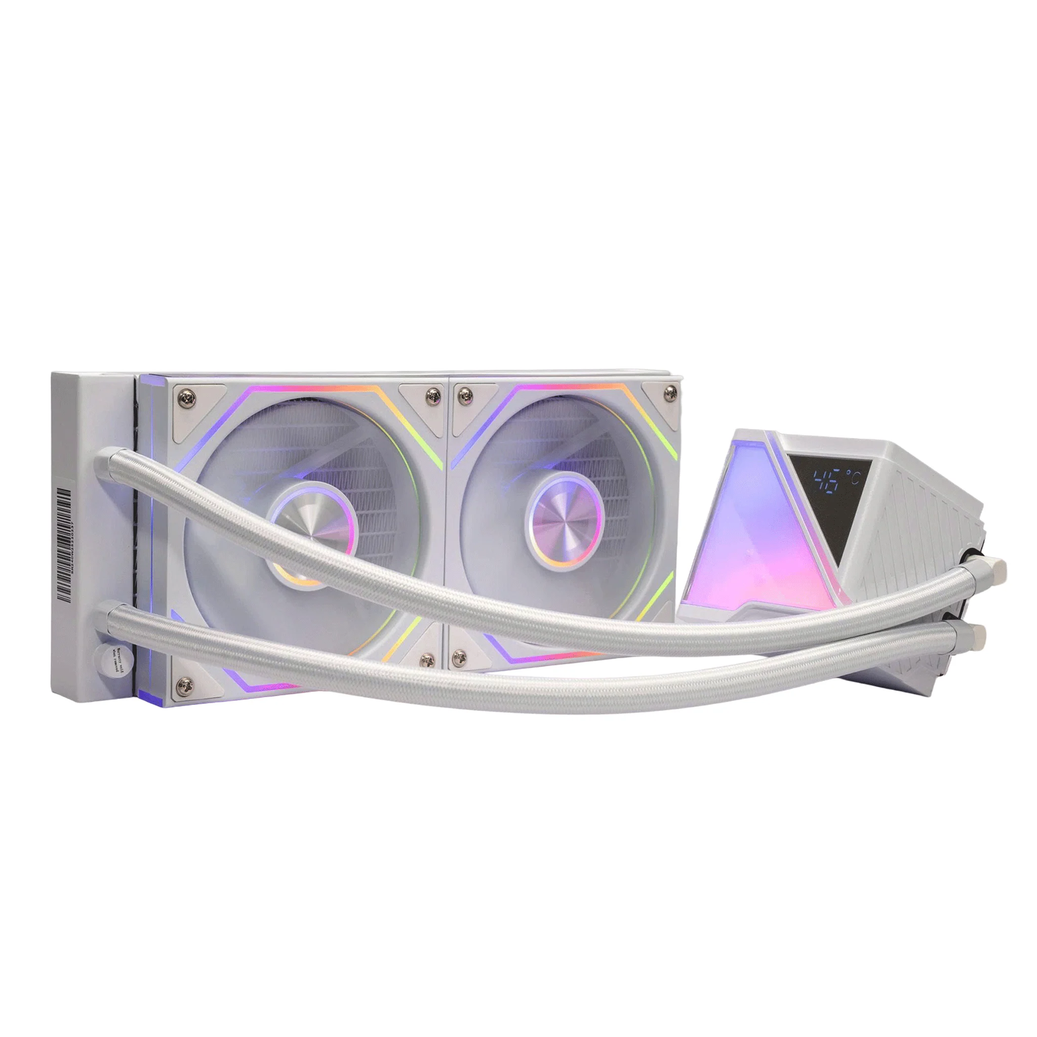 Ảnh tin Tản nhiệt nước Leopard Stellar Realm 240 RS White | ARGB Display, Trắng