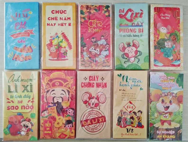 Ảnh tin BAO LÌ XÌ TẾT 2020 ĐẸP CỰC XỊN