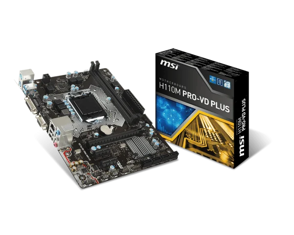 Ảnh tin MAINBOARD MSI H110M PRO VD Renew DVI only