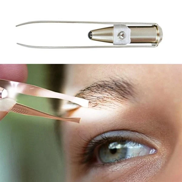 Ảnh tin Nhíp nhổ lông mày có đèn Led