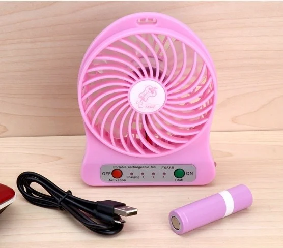 Ảnh tin QUẠT MINI CẦM TAY 3 CHẾ ĐỘ GIÓ