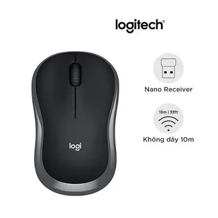 Ảnh tin Chuột logitech không dây B175 đen