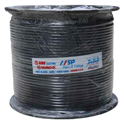 Ảnh tin Cáp đồng trục Sino RG6 (5C-FB) lõi CCS 80 sợi màu đen 305m