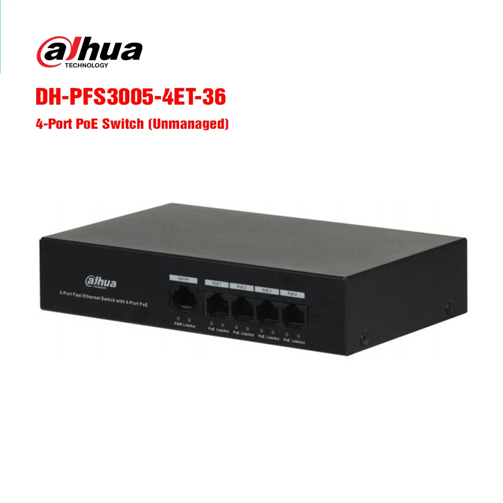 Ảnh tin Switch POE 4 cổng DAHUA DH-PFS3005-4ET-36