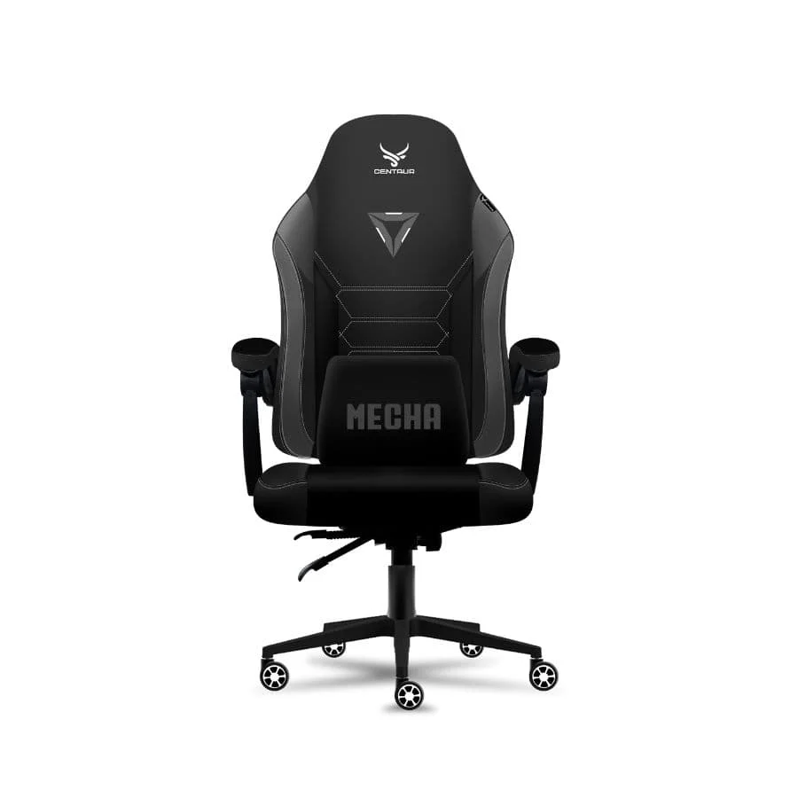 Ảnh tin Ghế gaming CENTAUR MECHA | Đen, 150kg, Chân xoay, Da PU