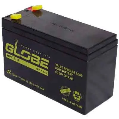 Ảnh tin Ắc quy khô GLOBE dùng cho trung tâm báo động KS-858E, PCA-959GSM