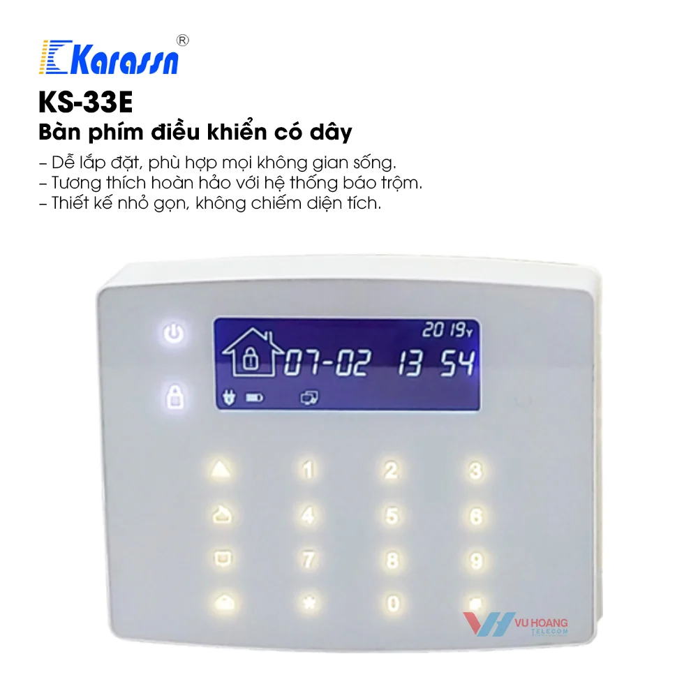 Ảnh tin Bàn phím điều khiển có dây KARASSN KS-33E