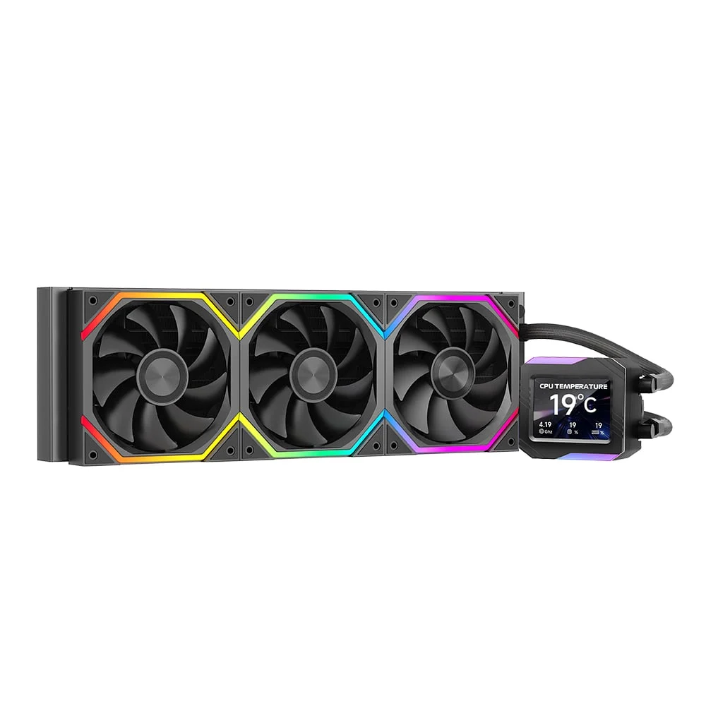 Ảnh tin Tản nhiệt nước Leopard Astroshell 360 ARGB Digital LCD V2G - Đen