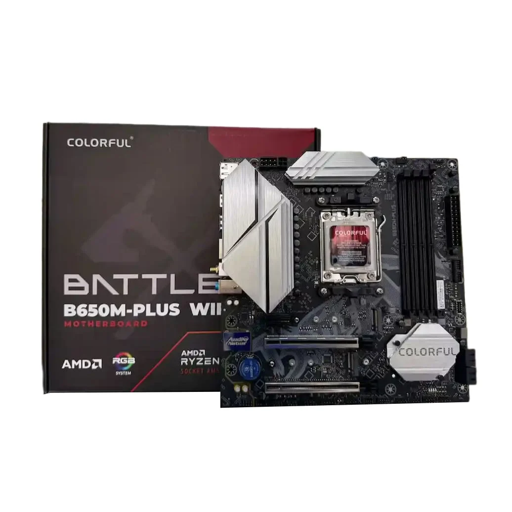 Ảnh tin Mainboard Colorful Battle-AX B650M Plus V15 Wifi DDR5 | AM5, mATX, 4 khe RAM