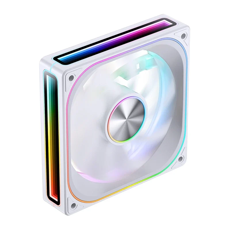 Ảnh tin Quạt tản nhiệt PC Jonsbo ZA-120 | Fan lẻ 120mm, ARGB, Gió ngược, Trắng