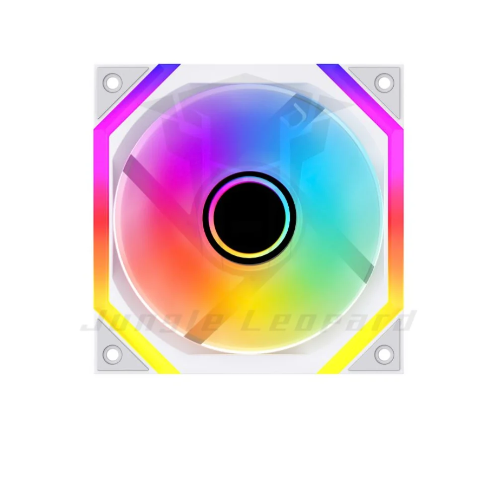 Ảnh tin Quạt tản nhiệt PC Leopard Galaxy SE | Fan lẻ 120mm, ARGB, Trắng