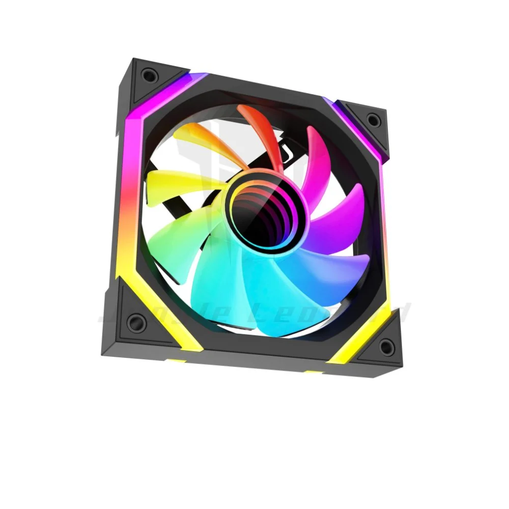 Ảnh tin Quạt tản nhiệt PC Leopard Galaxy SE | Fan lẻ 120mm, ARGB, Đen