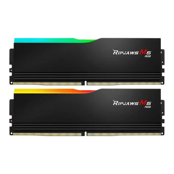 Ảnh tin RAM PC G.SKILL Ripjaws M5 32GB RGB DDR5 | (2x16GB), 6000MHz, Intel/AMD F5-6000J3636F16GX2-RM5RK