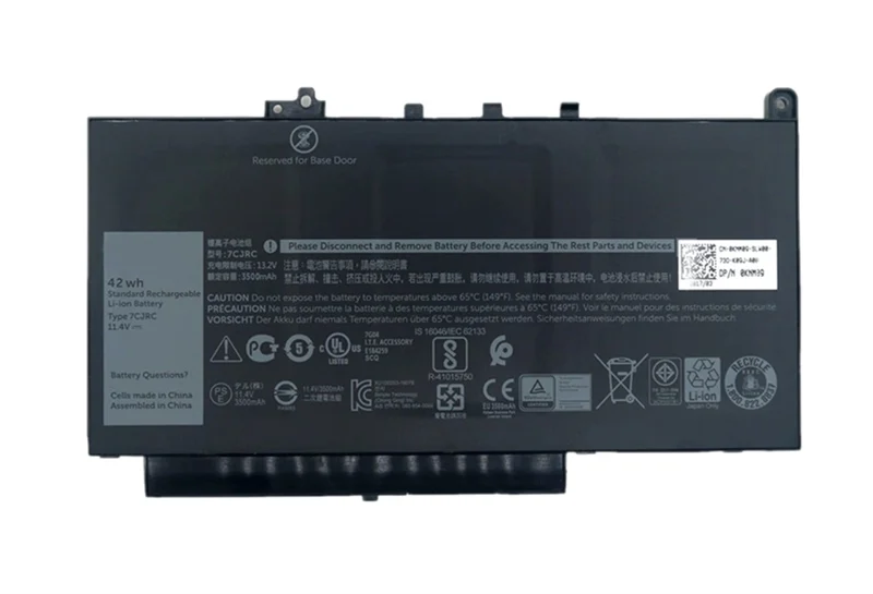 Ảnh tin Pin Dell Latitude E7270 E7470 J60J5 7CJRC MC34Y 242WD GG4FM PDNM2 42W