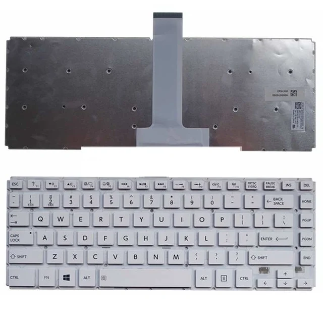 Ảnh tin Bàn phím laptop Toshiba Satellite E40-B, E45-B, E45-C, L40-B, L40D-B, L40T-B, L40DT-B (TRẮNG)