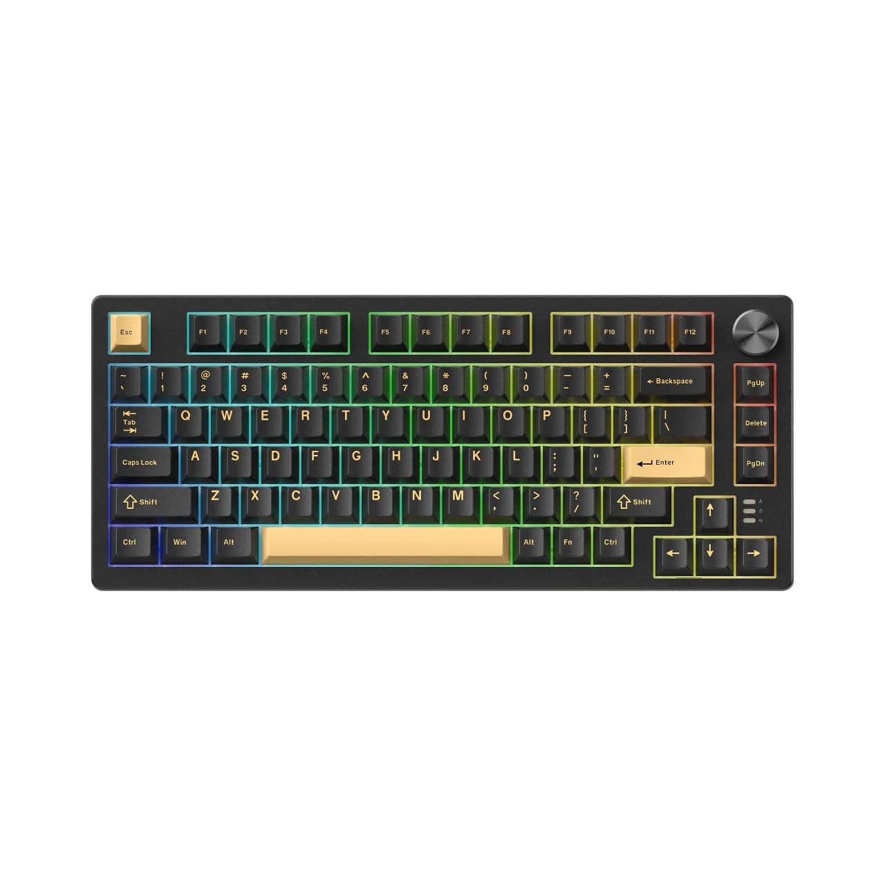 Ảnh tin Bàn phím cơ gaming Dareu EK75 Rapid Trigger | Có dây, TKL, Magnetic Switch, RGB, Black, Rapid…