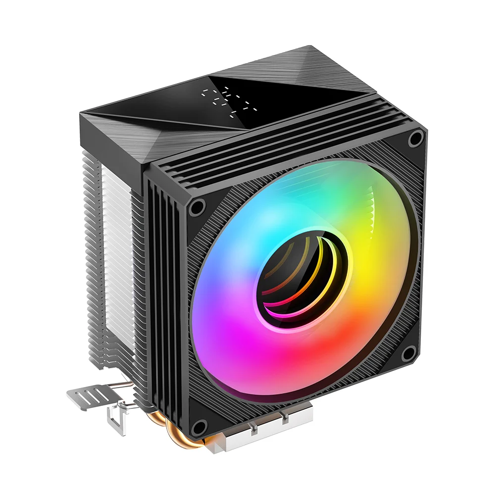 Ảnh tin Tản nhiệt khí Leopard KF200 DGT Black | RGB, Đen