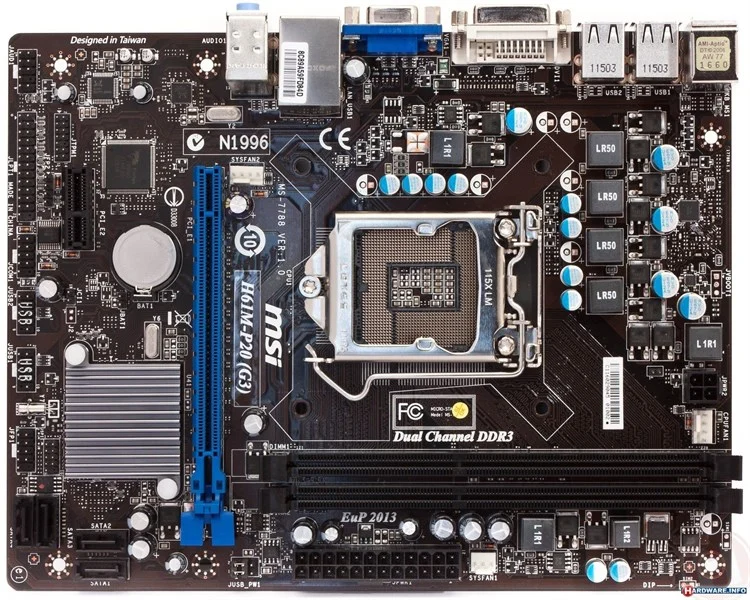 Ảnh tin MAINBOARD MSI H61 CŨ