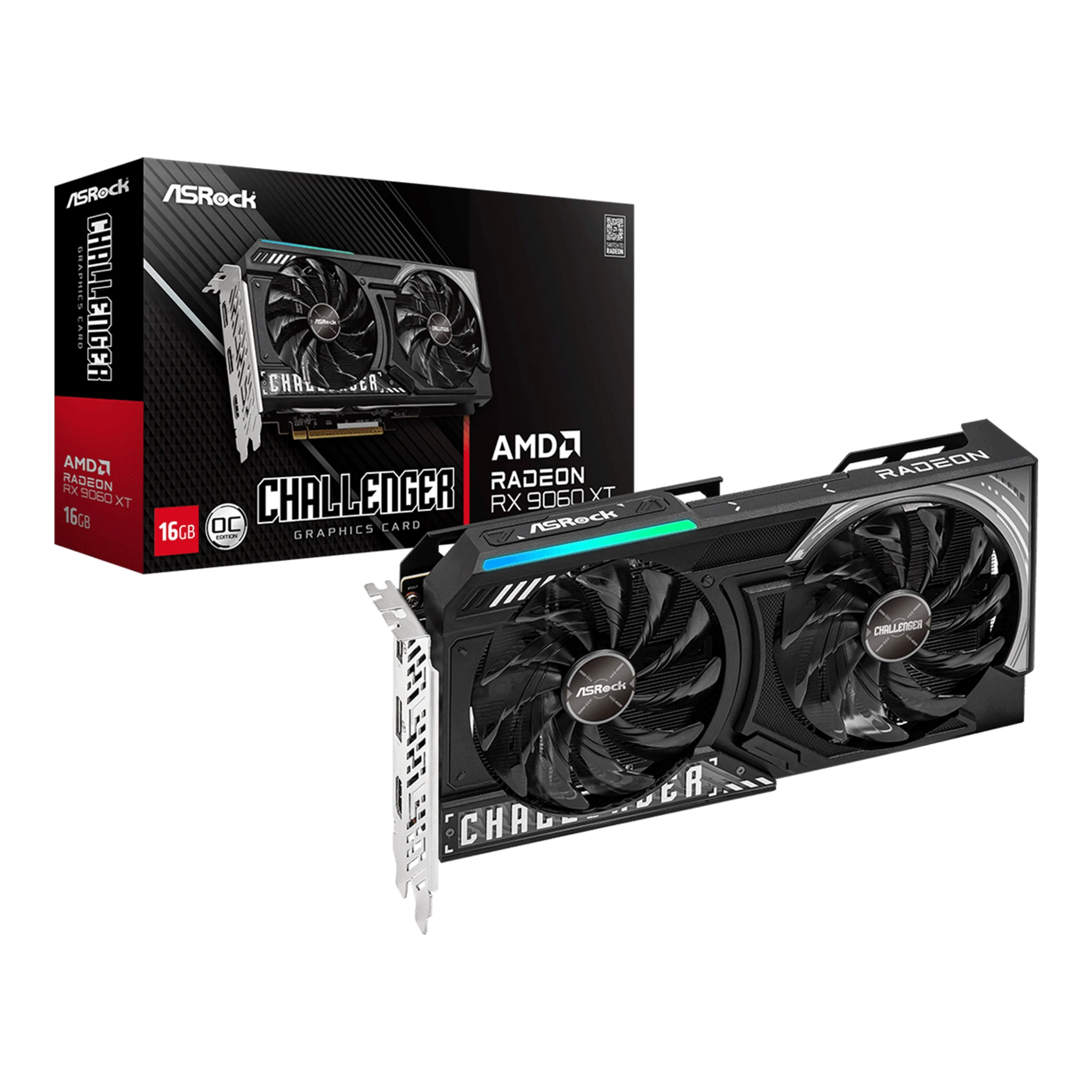 Ảnh tin Card màn hình ASRock AMD Radeon™ RX 9060 XT Challenger 16GB OC