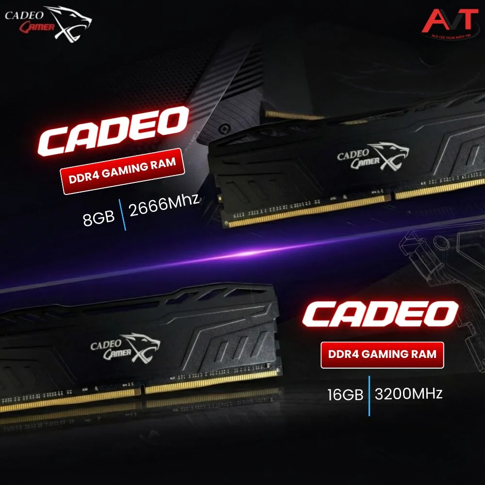 Ảnh tin RAM CADEO 8GB DDR4 2666MHz CL16 - Giải pháp nâng cấp hiệu quả cho PC