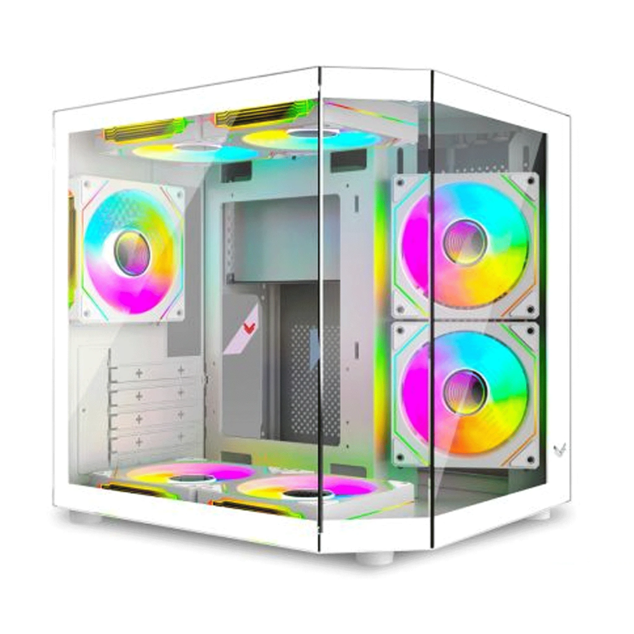 Ảnh tin Thùng máy Case VSP X8 - Trắng | Hồ cá, không kèm fan