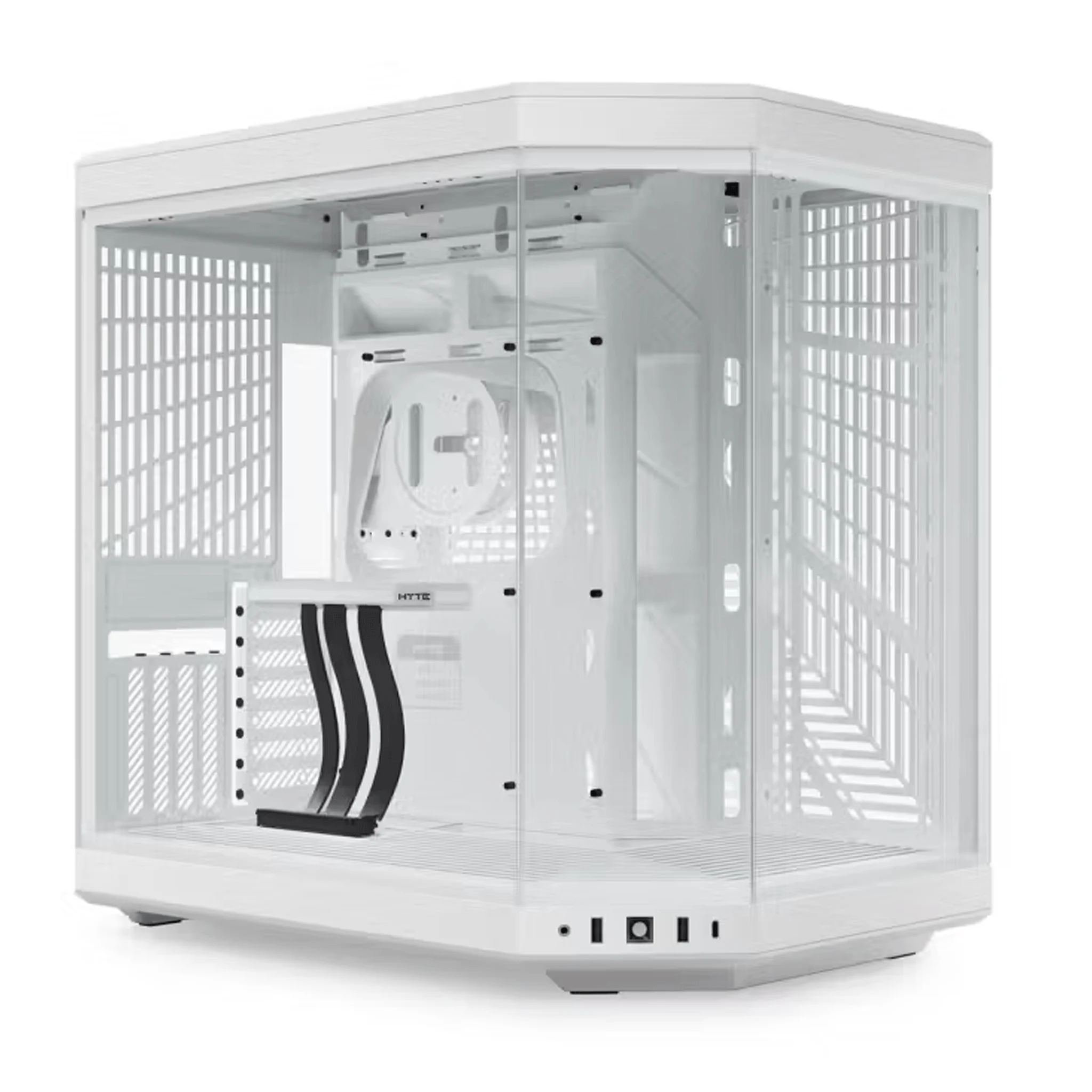 Ảnh tin Thùng máy Hyte Y70 Standard White - Kèm sẵn cable riser PCIe 4.0 (CS-HYTE-Y70-WW)