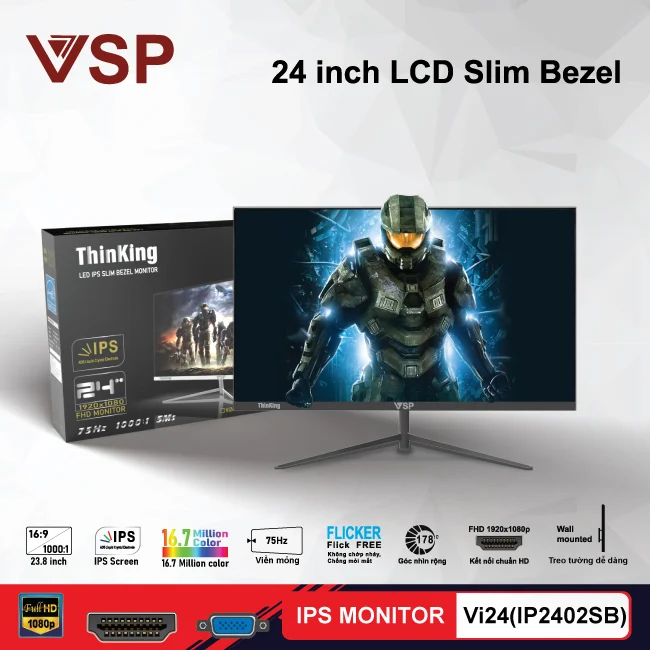 Ảnh tin Bán LCD 24 inch VSP TTVSP24BS Chính Hãng Giá Sỉ